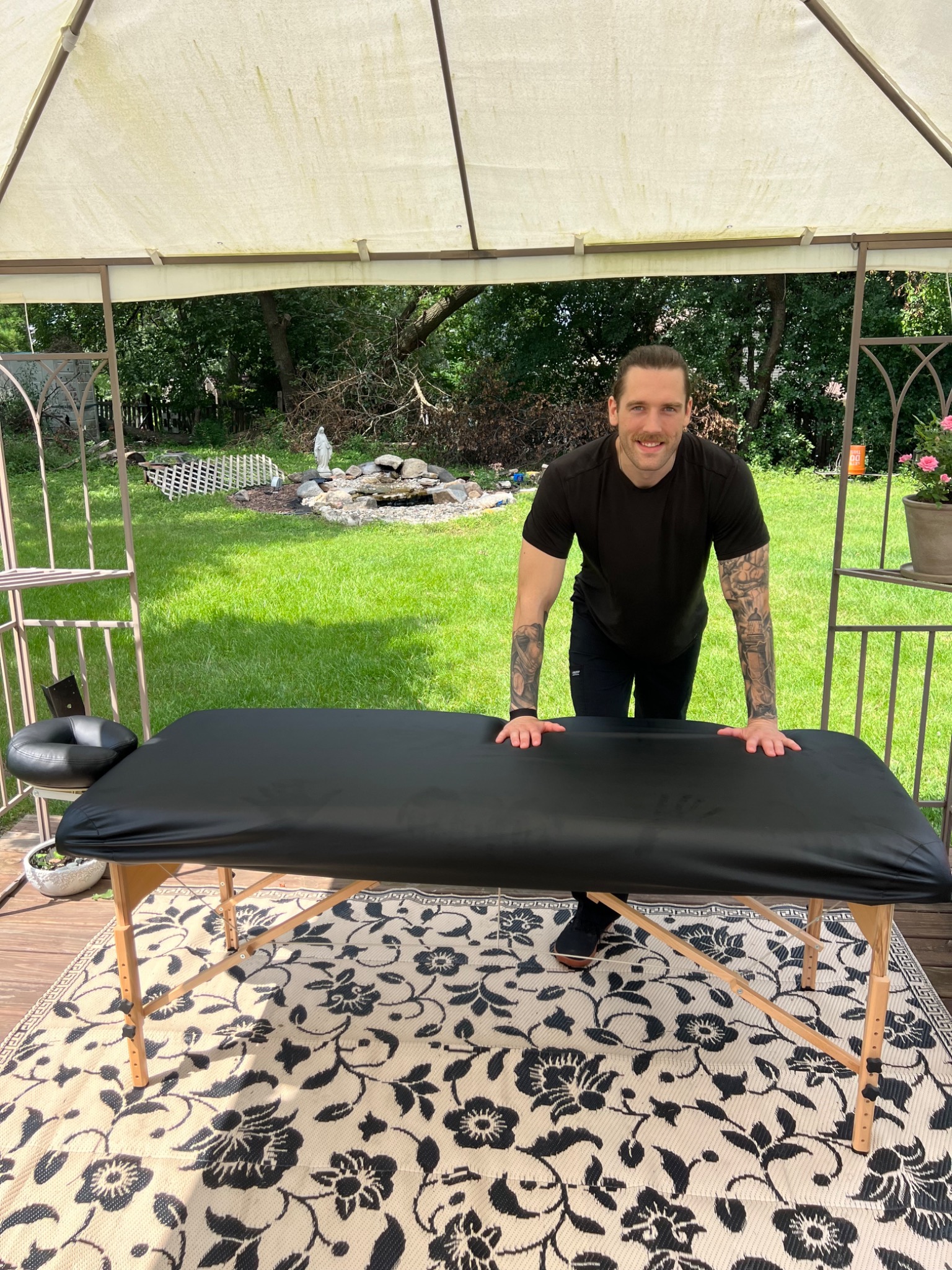 Nick Menard massage services